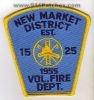 New Market District Volunteer Fire Department Logo